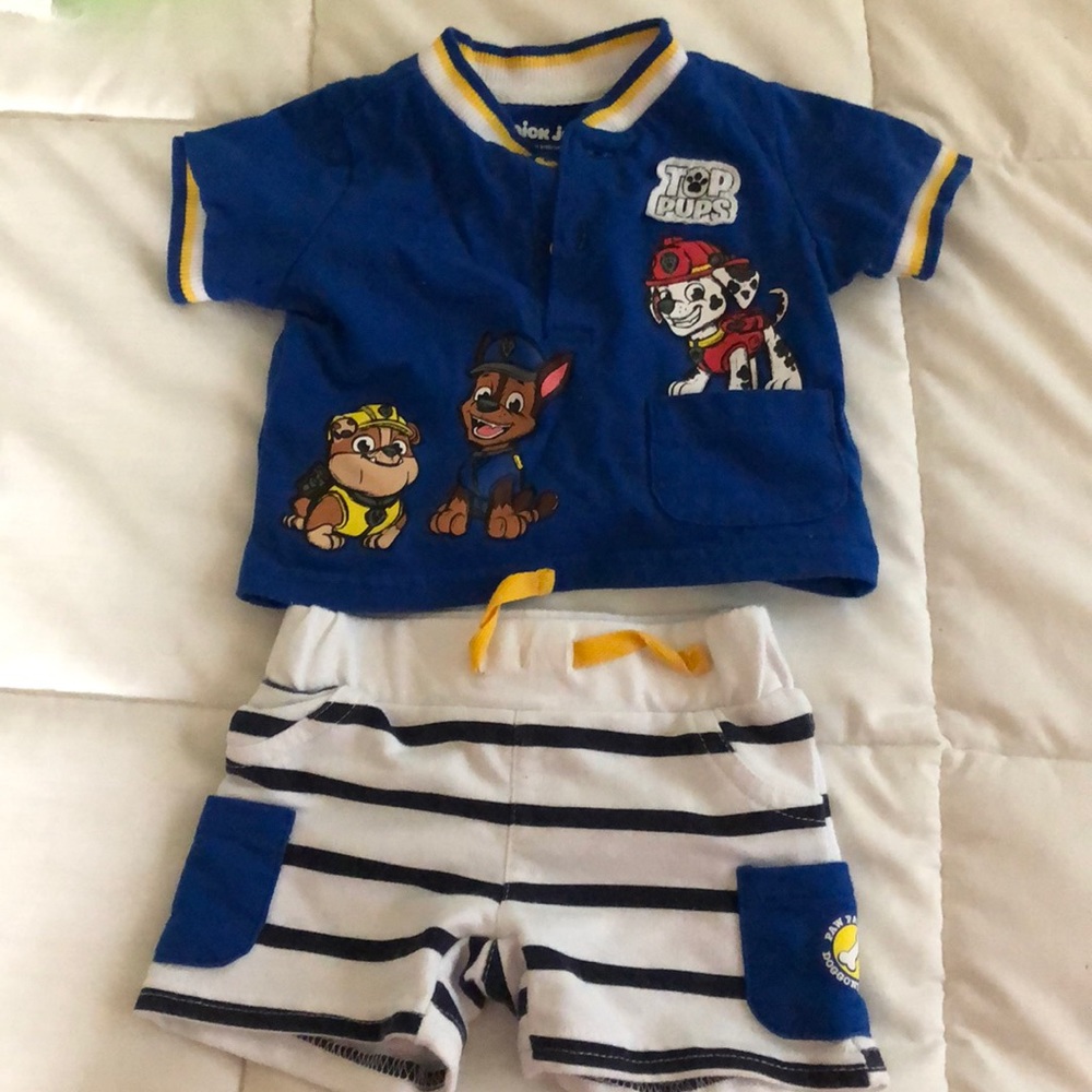 2 piece paw patrol outfit
